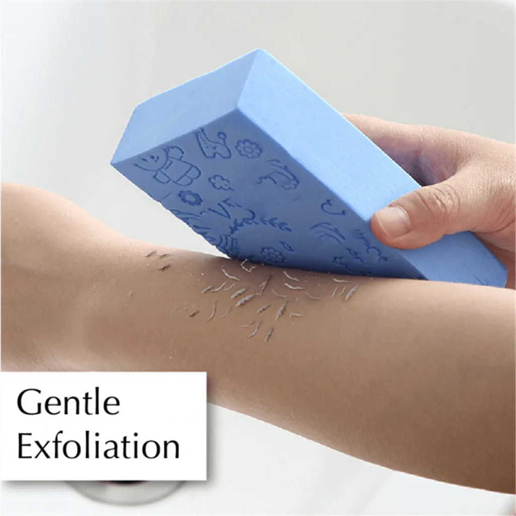 BONNO Scrub Exfoliating Sponge Bath Durable Bath Shower PVA Sponge Body Massage Bath