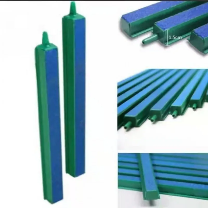 Fish Tank Oxygen Pump Bubble Bar Aquatic Aeration Gas Bubble Stone Bubble Bar Fish Scenery Curtain Decoration Nano Air Pan Stone