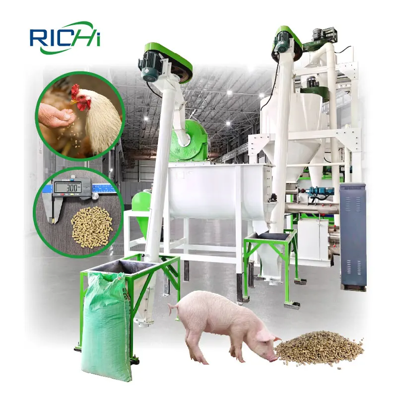 RICHI 1-2-тонная машина для производства кормов курицы Германии продажи