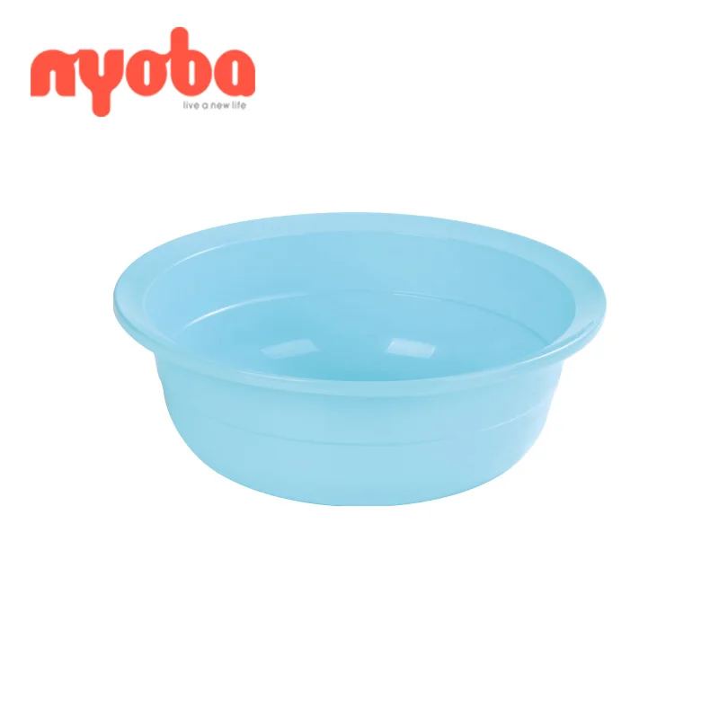 wholesale Homio 9L Plastic wash face basin thick colorful multi-function durable portable dormitory household baby student round