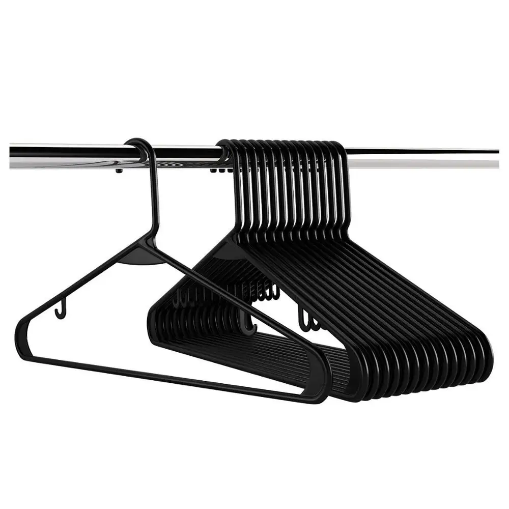 
Amazon most popular plastic hanger Factory Supply dress hangers stand manufactured in China 