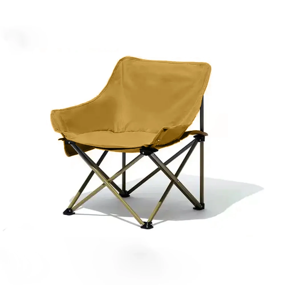 Best-selling style 2023new design large folding camping beach moon chair