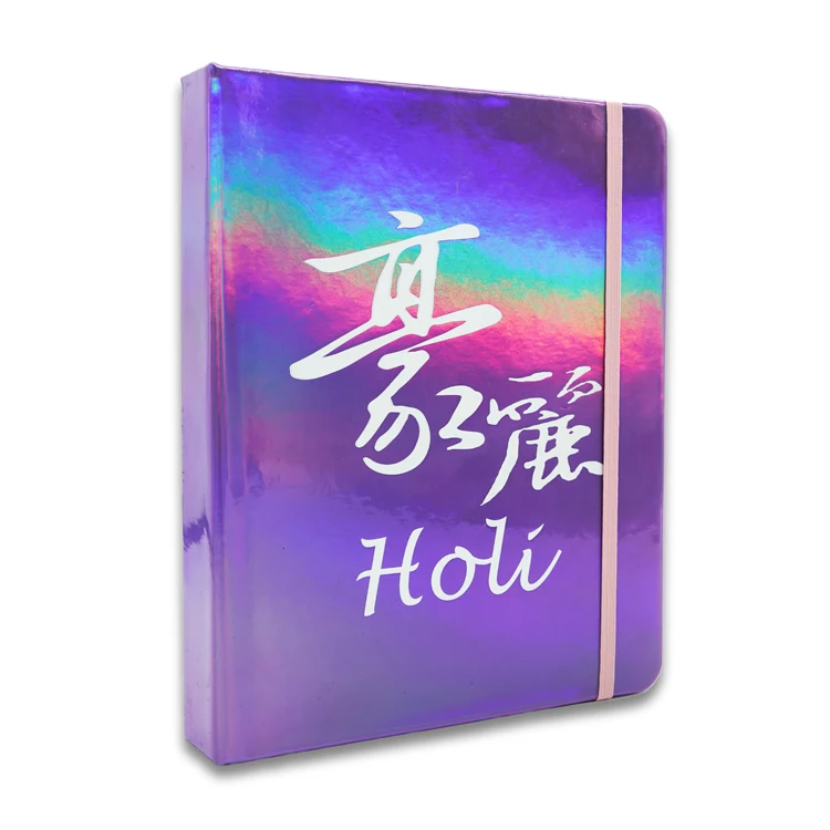 
2020 US Grid notebook Fashion wire-O binding agenda design accept custom personal logo on the cover 