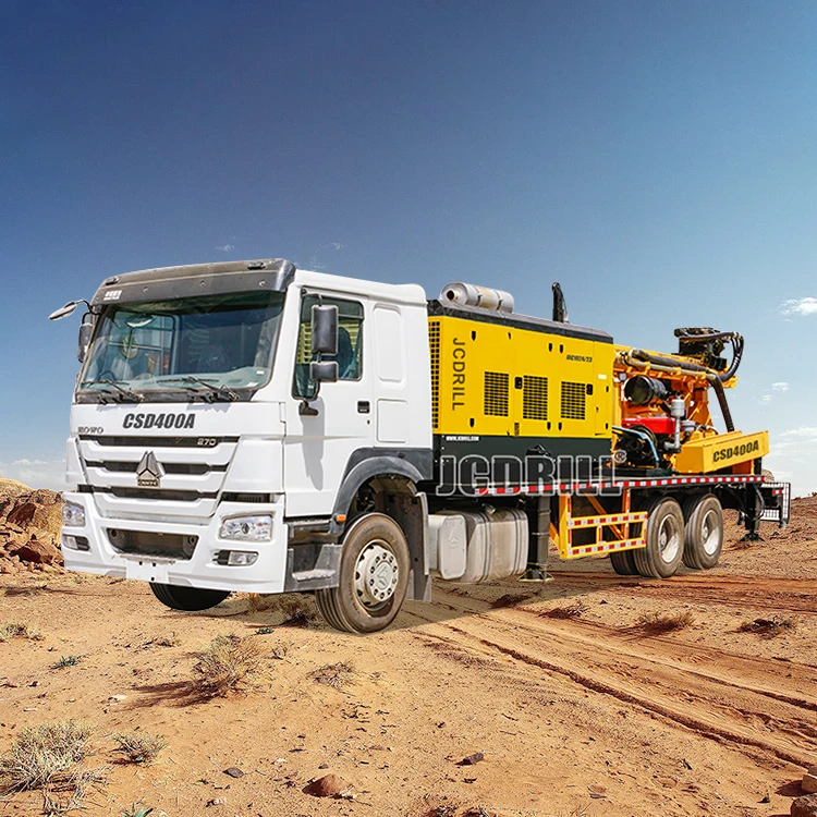 Air Compressor Integrated Deep Hole Drilling Rig Dth Drill Machine For Water Wells