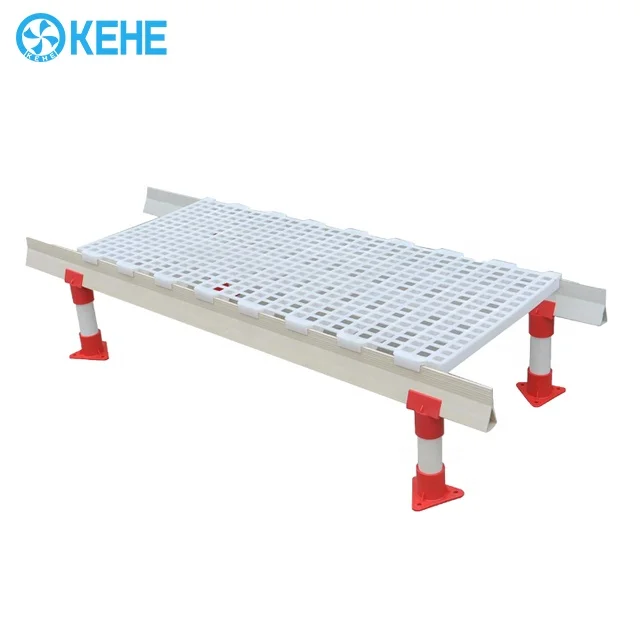 Source factory chicken leakage dung plate chicken plastic slatted floor mesh for poultry chicken breeding