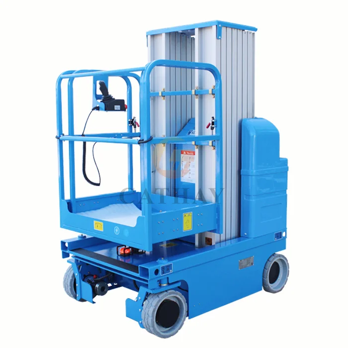 Гидравлический алюминиевый мини-подъемник 12 м с сертификатом се