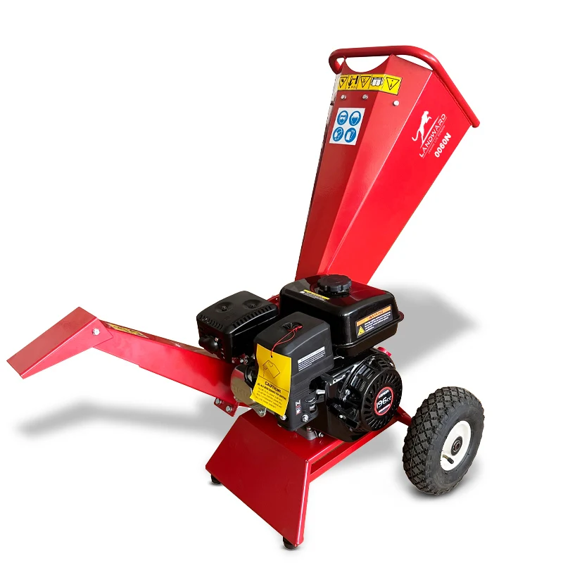 Factory High Efficient Mobile Wood Chipper Machine Forestry Crusher Machinery Branch Shredder Cheap For Sale