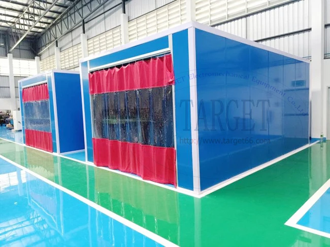 TARGET diesel heating spray booth high quality automotive spray booth
