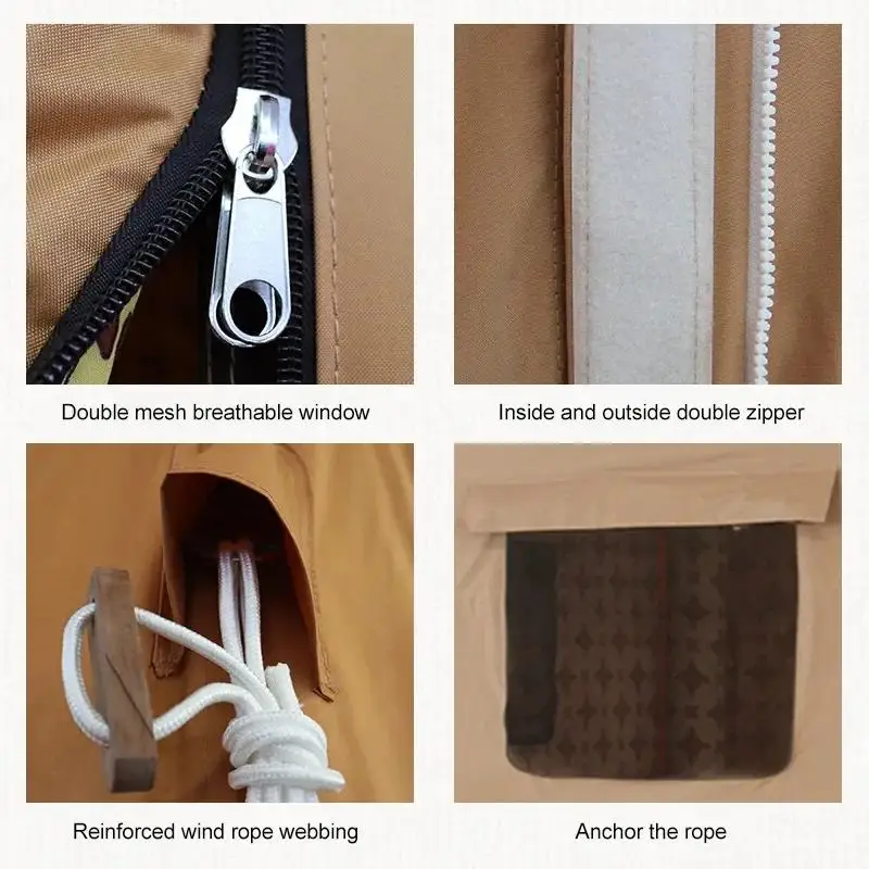 5*6m Saudi Arabia suppliers air tent inflatable camping outdoor hiking canvas tent waterproof inflatable tent