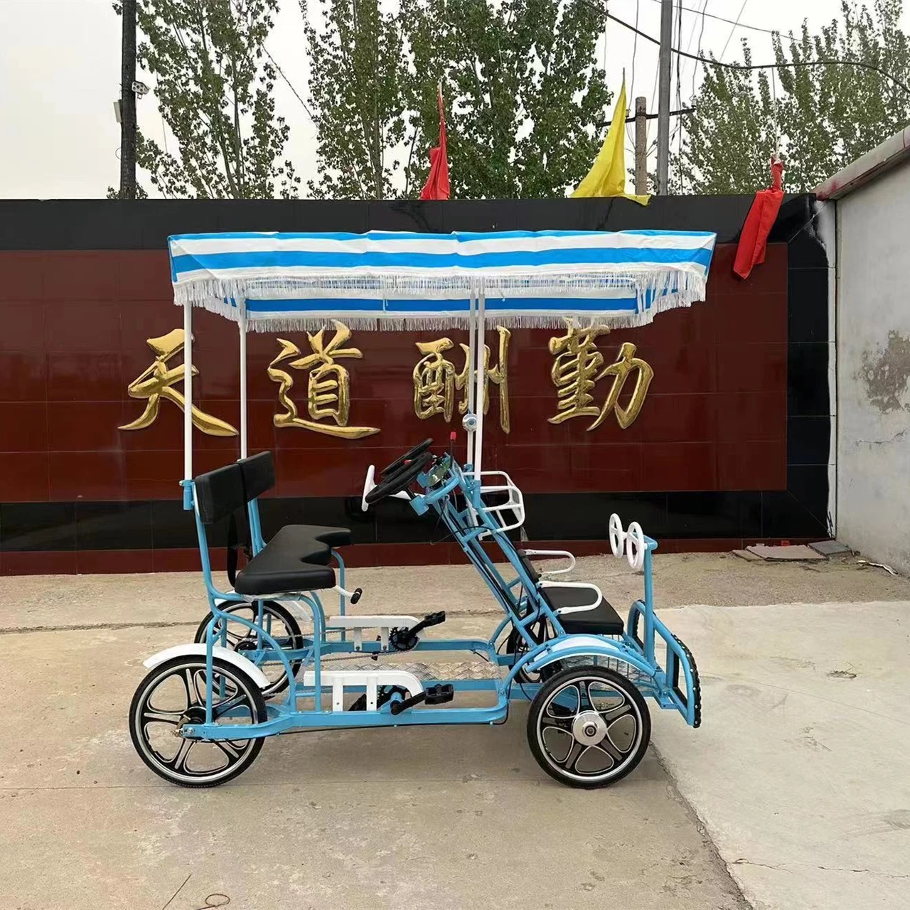 China Colorful Lover Park Quadricycle/tandem bike for sale/26 Mountain Bike Tandem Bike 21speed