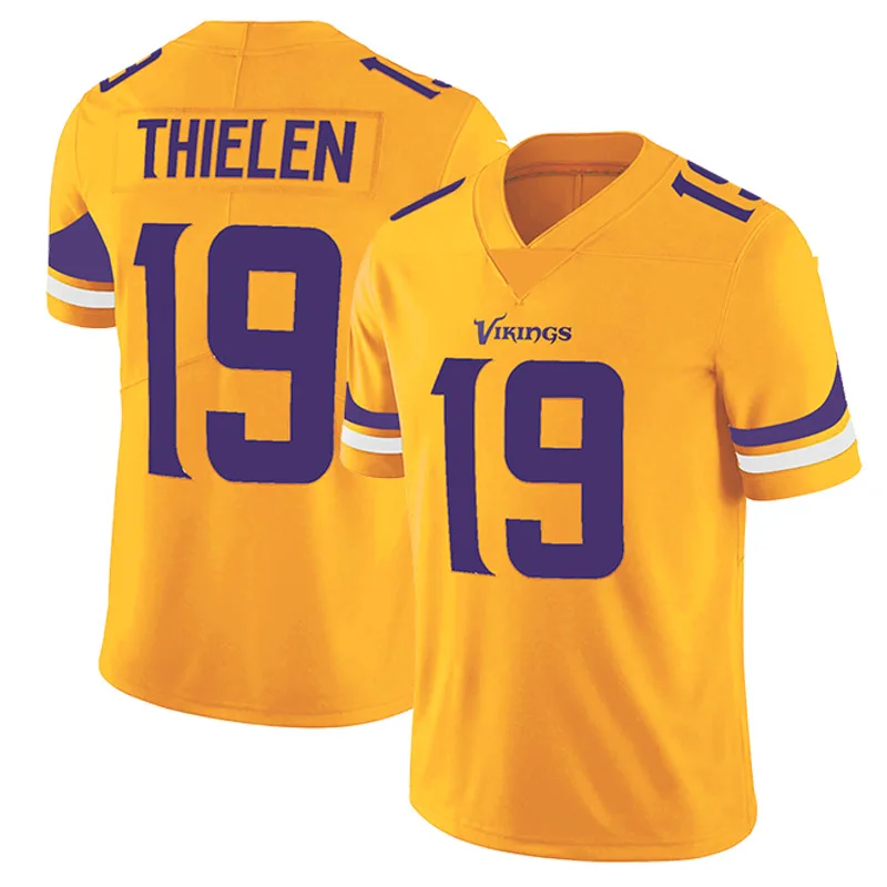 Индивидуальная одежда для американского футбола 22 # Smith 55 # BARR 33 # COOK 8 # COUSINS 33 # GRIFFIN 19 # THIELEN 14 Diggs