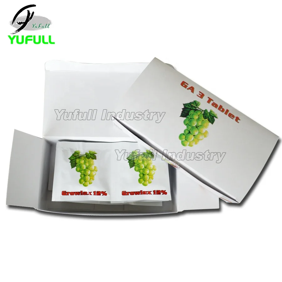 Plant growth regulator GA3 10%TB Gibberellic acid 10% TB 20%TB