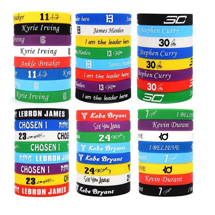 Custom Silicone Bracelets, Make Your Own Rubber Wristbands With Message or Logo, High Quality Personalized Wrist Band