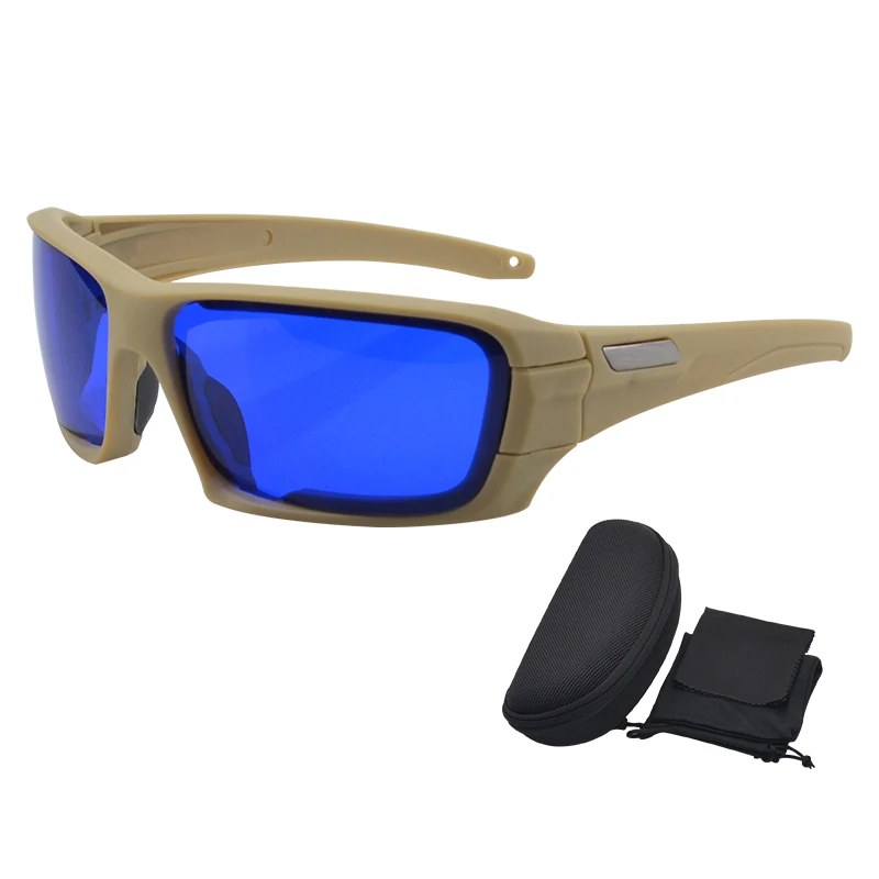 Anlorr Outdoor Golf Ball Finder Glasses UV Eye Protection Golf Accessories Blue Lenses casual sunglasses