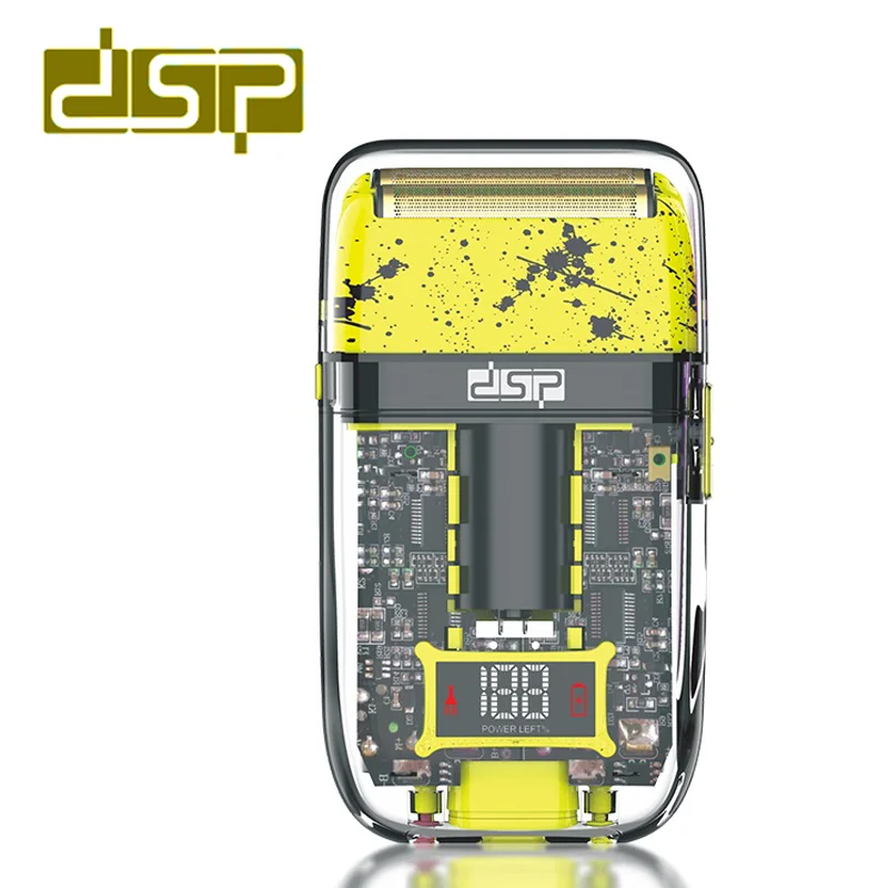 Professional Razor Type-C Charging LED Display IPX5 Waterproof 1200Mah Battery Sharp Blade Powerful Motor Shaver