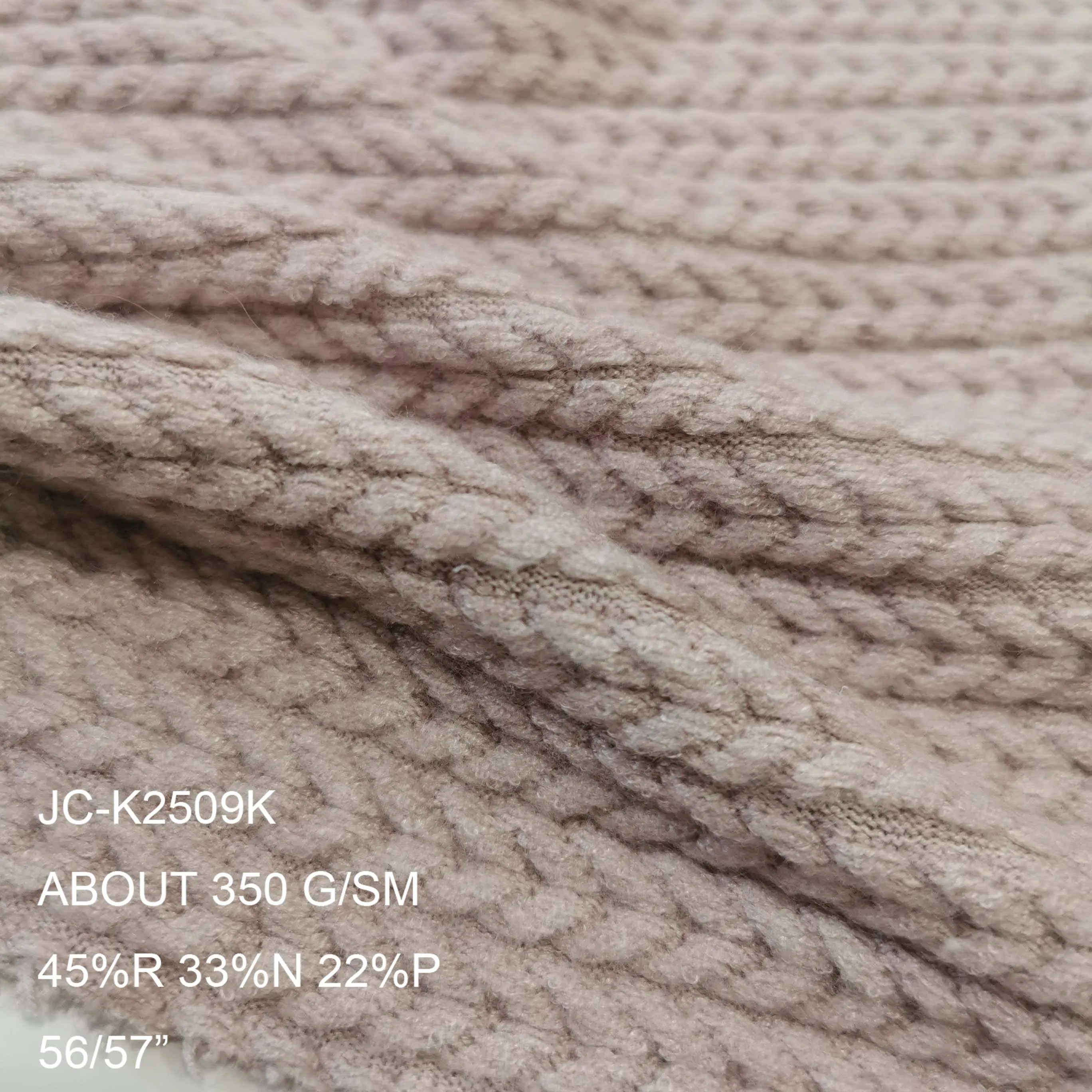 ANGORA CABEL JQD Shaoxing Textile Rayon Nylon Polyester Knit Jacquard Sweater fabric For women dress