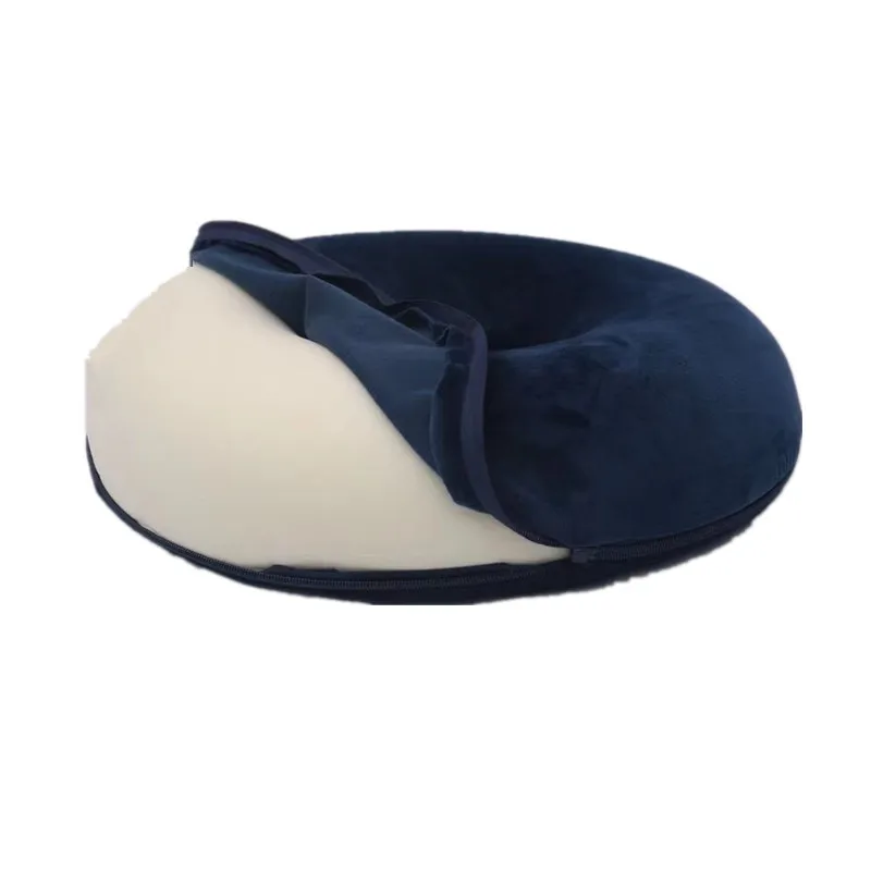 Hot Sell Free Simple Custom Velvet Removable Cover Comfortable Sitting Chair Office Use Memory Foam Coccyx Cushions Seat