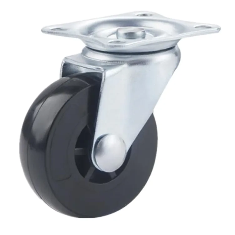 Light duty 1 inch 25mm caster wheel castor for supermarket basket shopping trolley