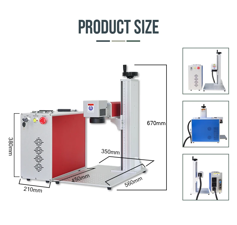 Mopa Jpt 50w 60w 100w Ezcad3 2.5D auto focus Fiber Laser Marking Machine for gun jewelry gold Silver