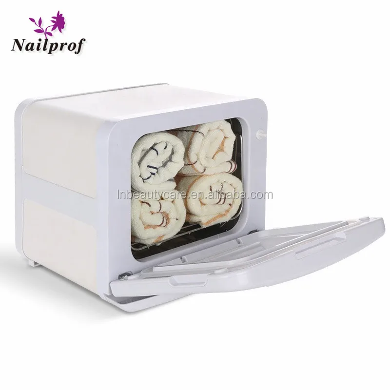 Nailprof Newest RTD-8A Electric UV Warm Towel Warmer For Disinfecting Towels with EPA