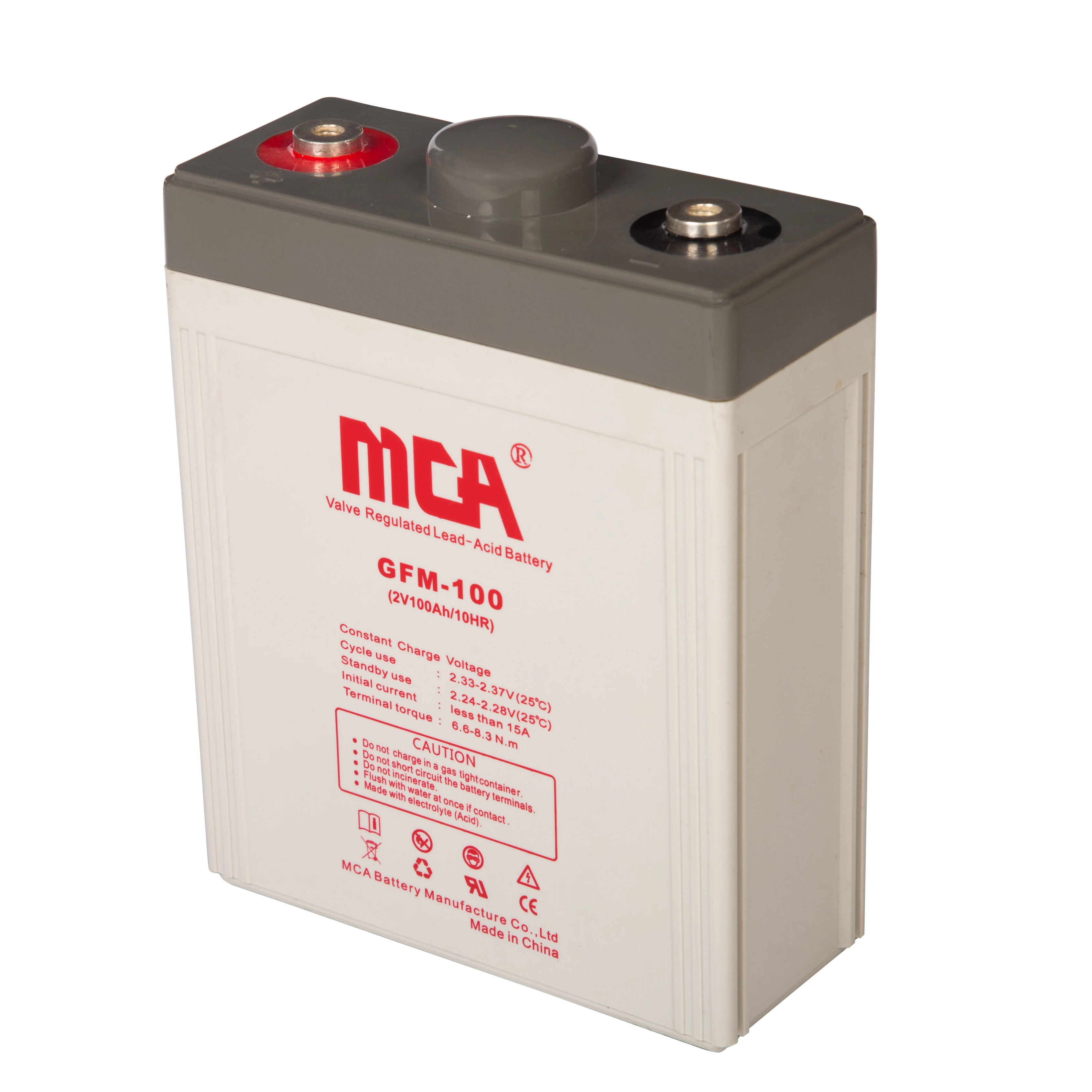 Telephone exchange system back up power 2V long life energy storage battery 200Ah