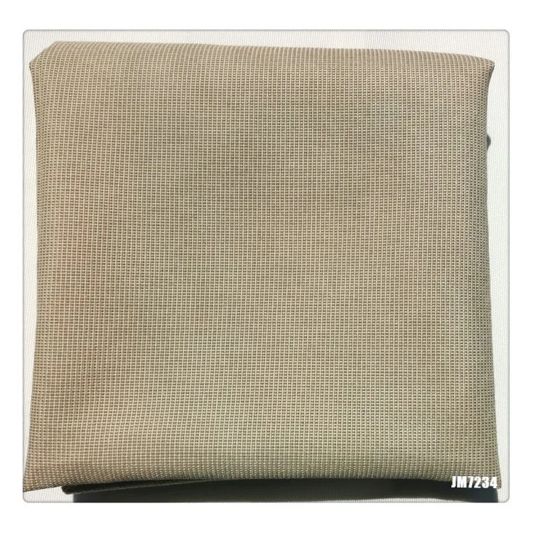 
#7234 # Хорошее качество 100% бежевая крученая полиэфирная ткань, крученая окрашенная пряжа 400ч CFL для дивана 