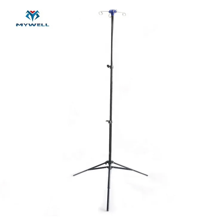 M-IV1 Hospital medical folding IV pole drip stand made in China
