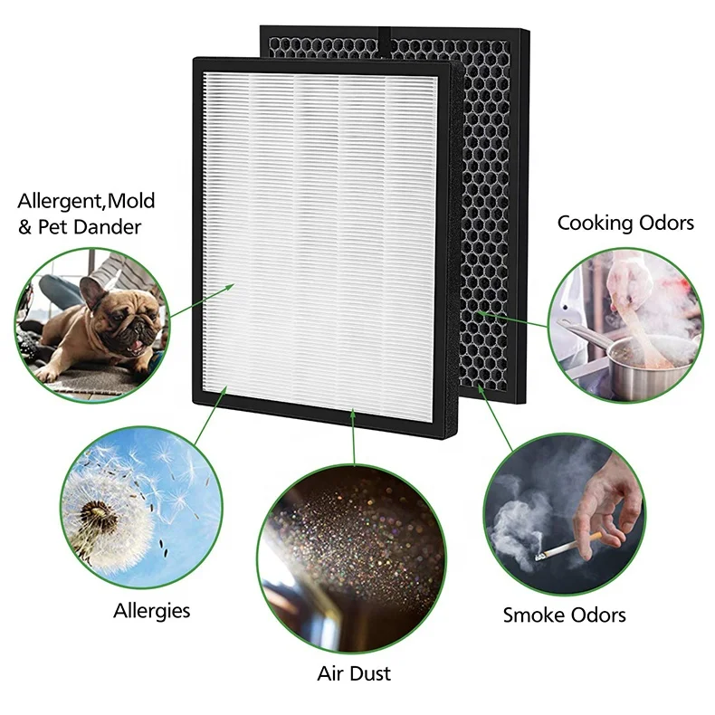 99.99% For Activated Carbon Filter Hepa Air Purifier Filter Replacement For Household Duct Box