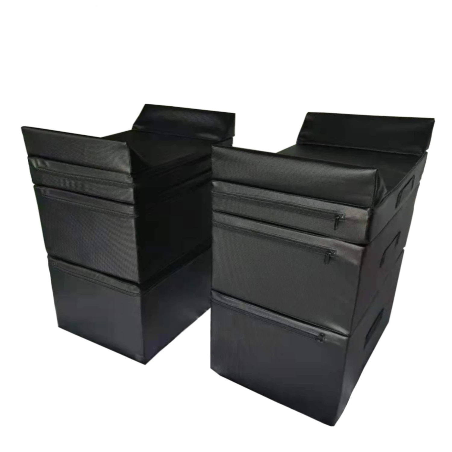 High Quality Gym Fitness Weightlifting Training Adjustable Soft Weight Plate Platform Soft Jerk Blocks