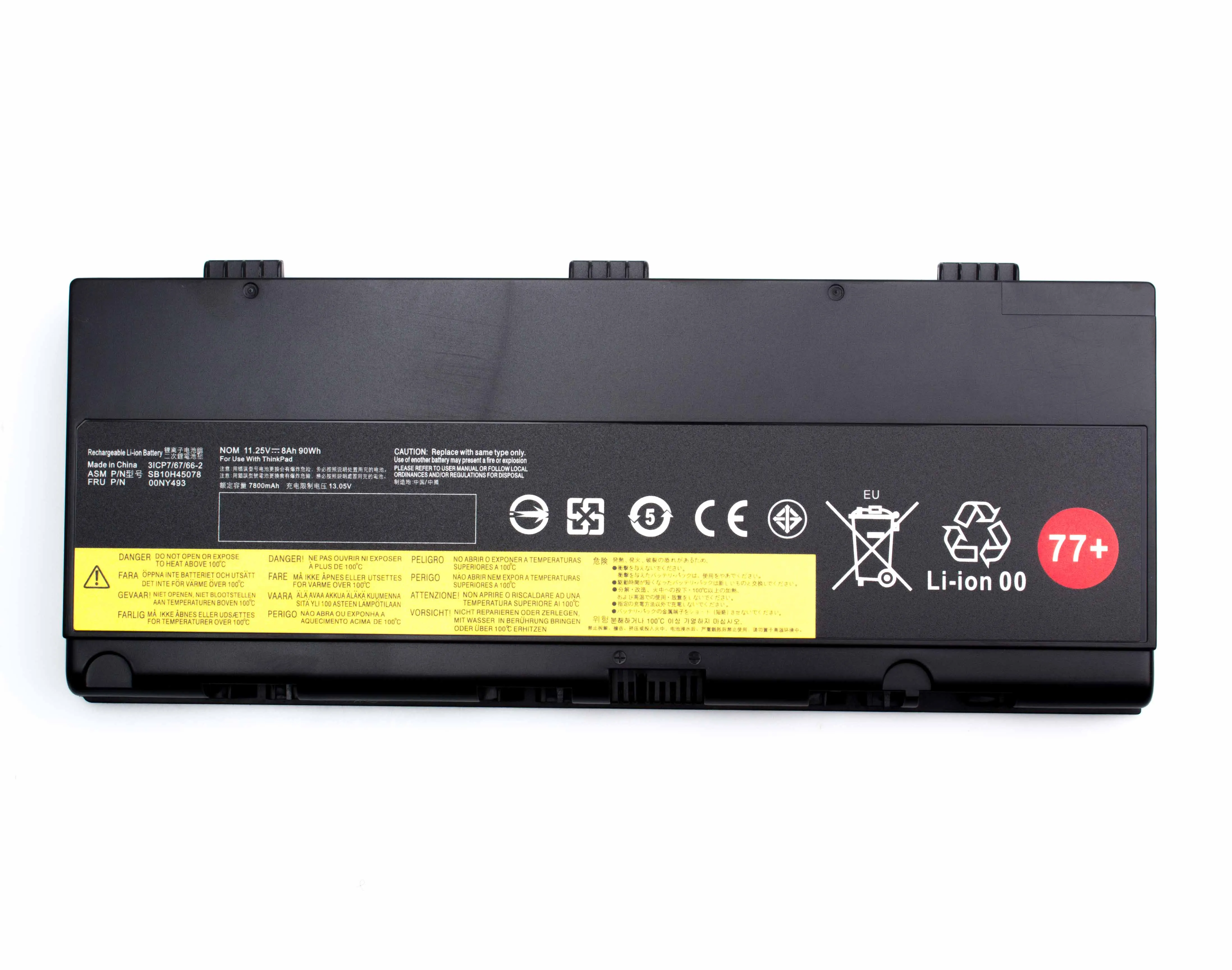 77 + Аккумуляторы для ноутбуков Lenovo ThinkPad P50 P51 P52 Series аккумулятор 01AV477 SB10H45077 00NY492 00NY493