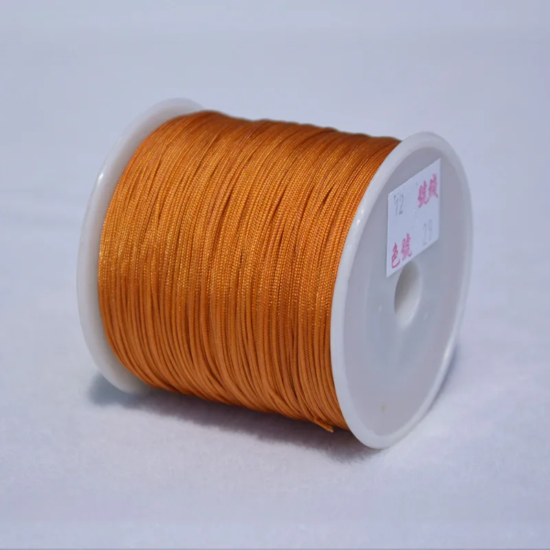 Wholesale 72pcs Elastic Rope Hand-Woven Complete Color DIY Cord for Bracelet & Necklace Braided Metal Finish