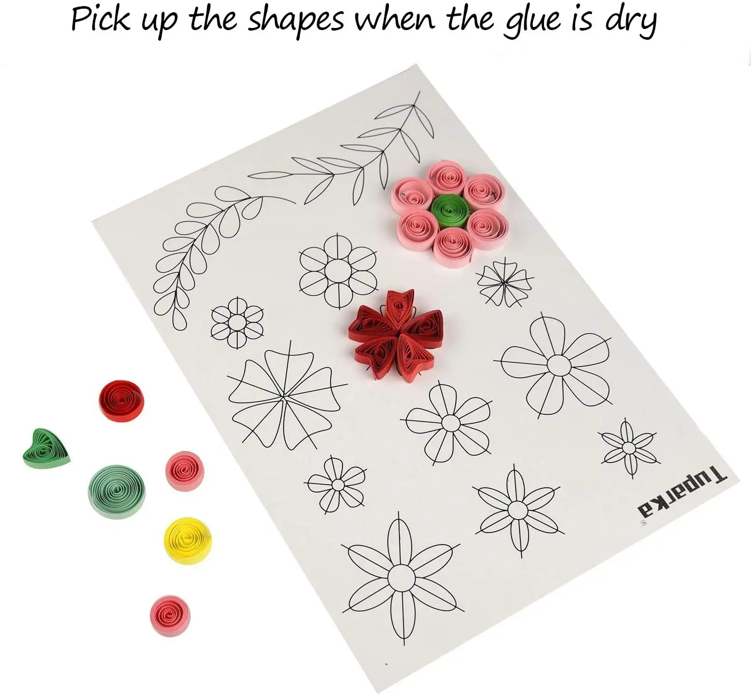 Quilling kit complete quilling Paper Set with necessary tools and storage box suitcase for beginners