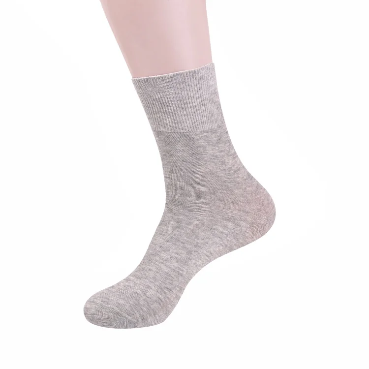 OEM Custom Colored White Cotton Diabetes Crew Excell Diabetic Foot