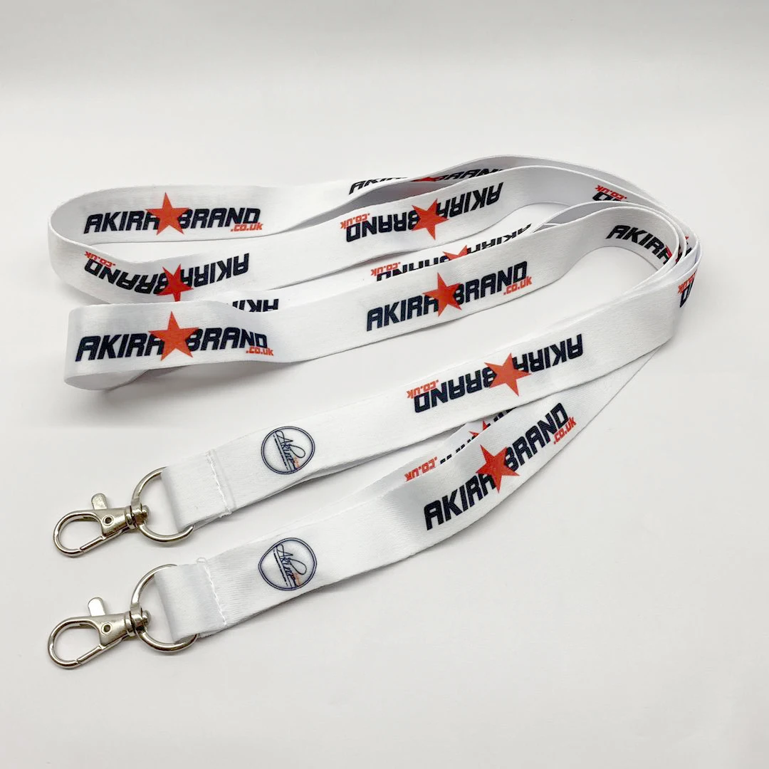 Custom Anime Lanyard Keychain Bulk ID Card Holder Sublimation Polyester Printing Cute Cartoon Lanyard with Metal Clip