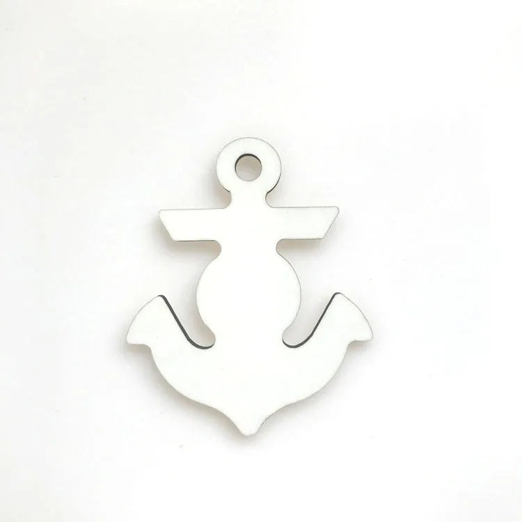 New Product blank sublimation key ring wholesale sublimation Heat transfer Key chain DIY Printing Sublimation MDF Wood Keychains