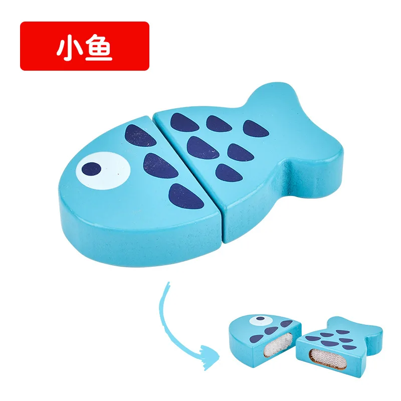 Wooden Slicer Fruit Vegetable Paste Cutting Simulation Kitchen Fruit Cutting Toys