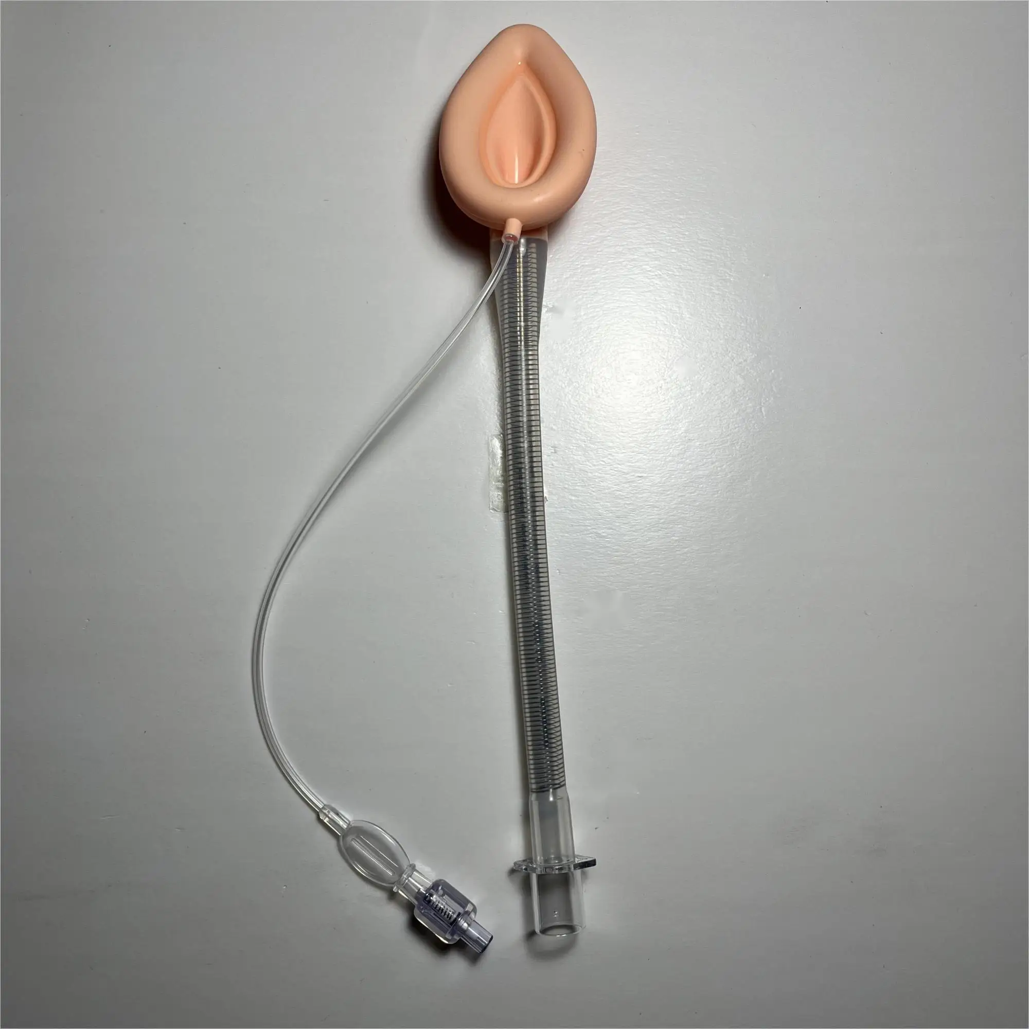 Medical CE ISO Approved Flexible Double Lumen Disposable Silicone LMA Airway Surgical Use Laryngeal Mask
