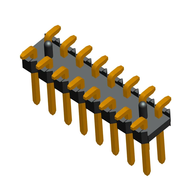 2.54mm Pitch Male Pin Header Tht PCB Header Berg Connector