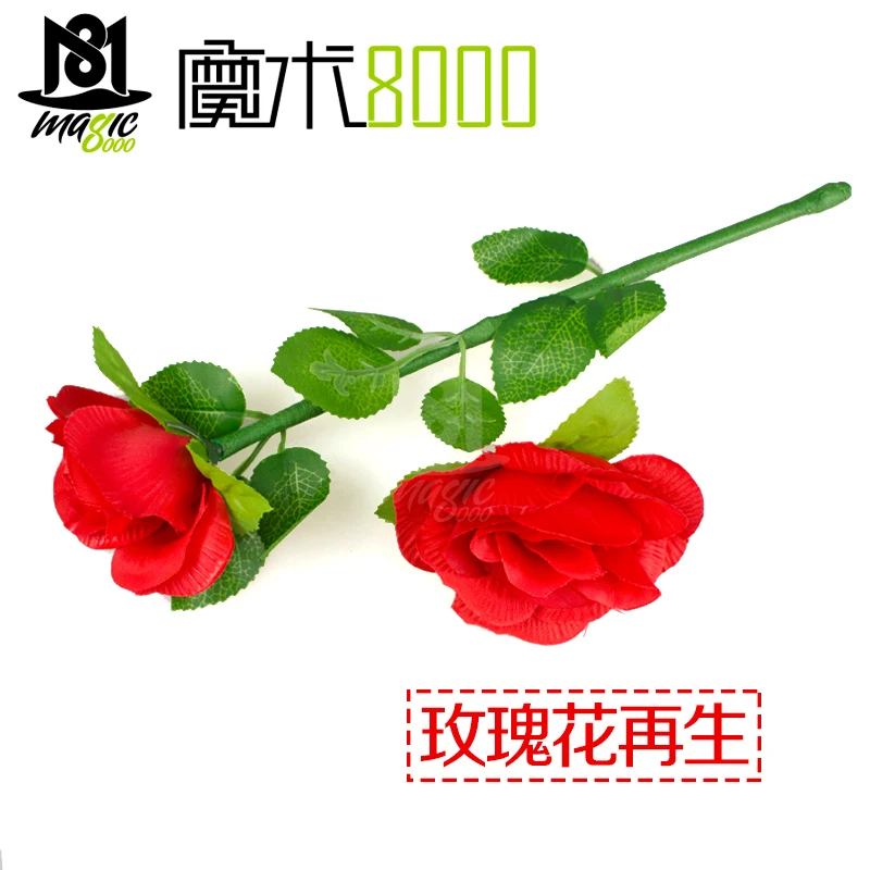 hot sell The Regenerated Flower Rose  Halloween Day close up stage magic classic magic magic staff