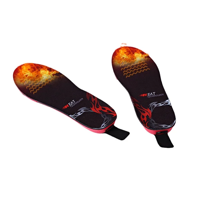 Heated Insoles Unisex Outer Door CE Winter Electronic Rechargeable Battery Heated Foot Warmer Insoles