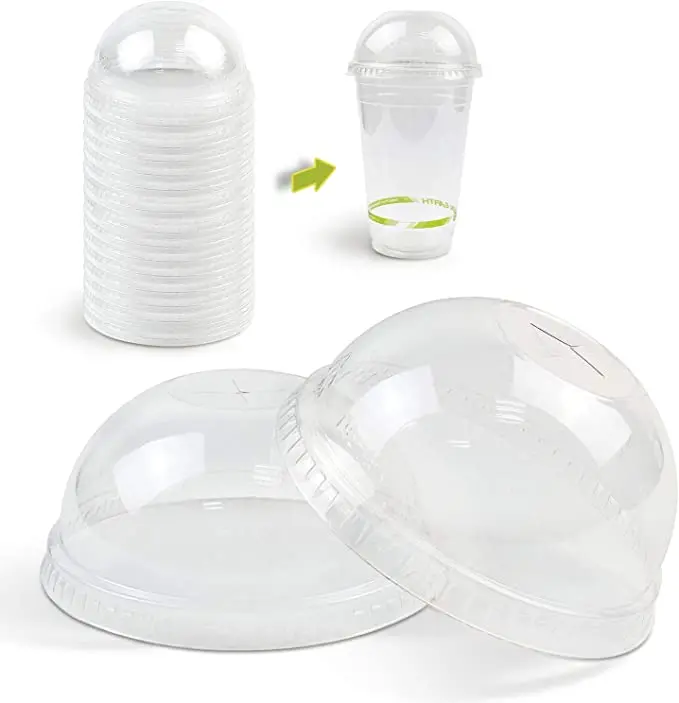 16oz 500ml Hot Sale cold coffee Milk Soft drinks take away cups disposable plastic PET clear cups