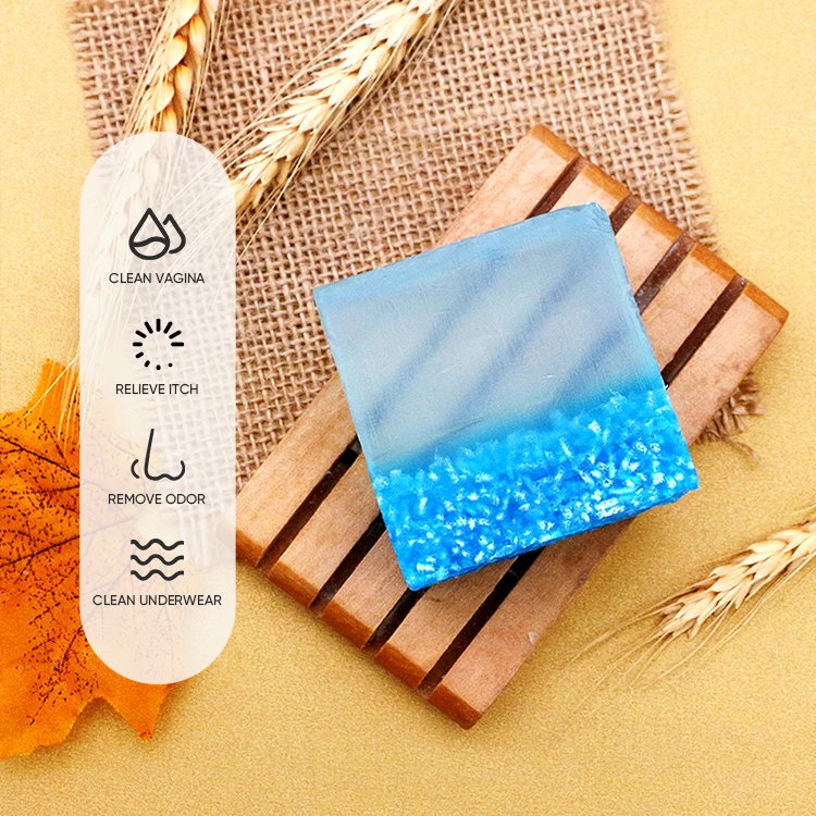 New Product 100g Natural Herbal Vaginal Care Cleaning Handmade Flower Rose Fresh Vaginal Yoni Soap Bar