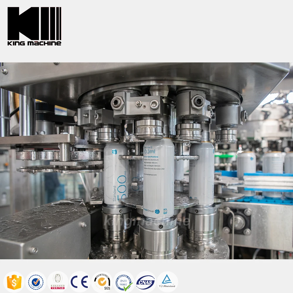 China Supplier Beer Can Filling Sealing Machine Machinery
