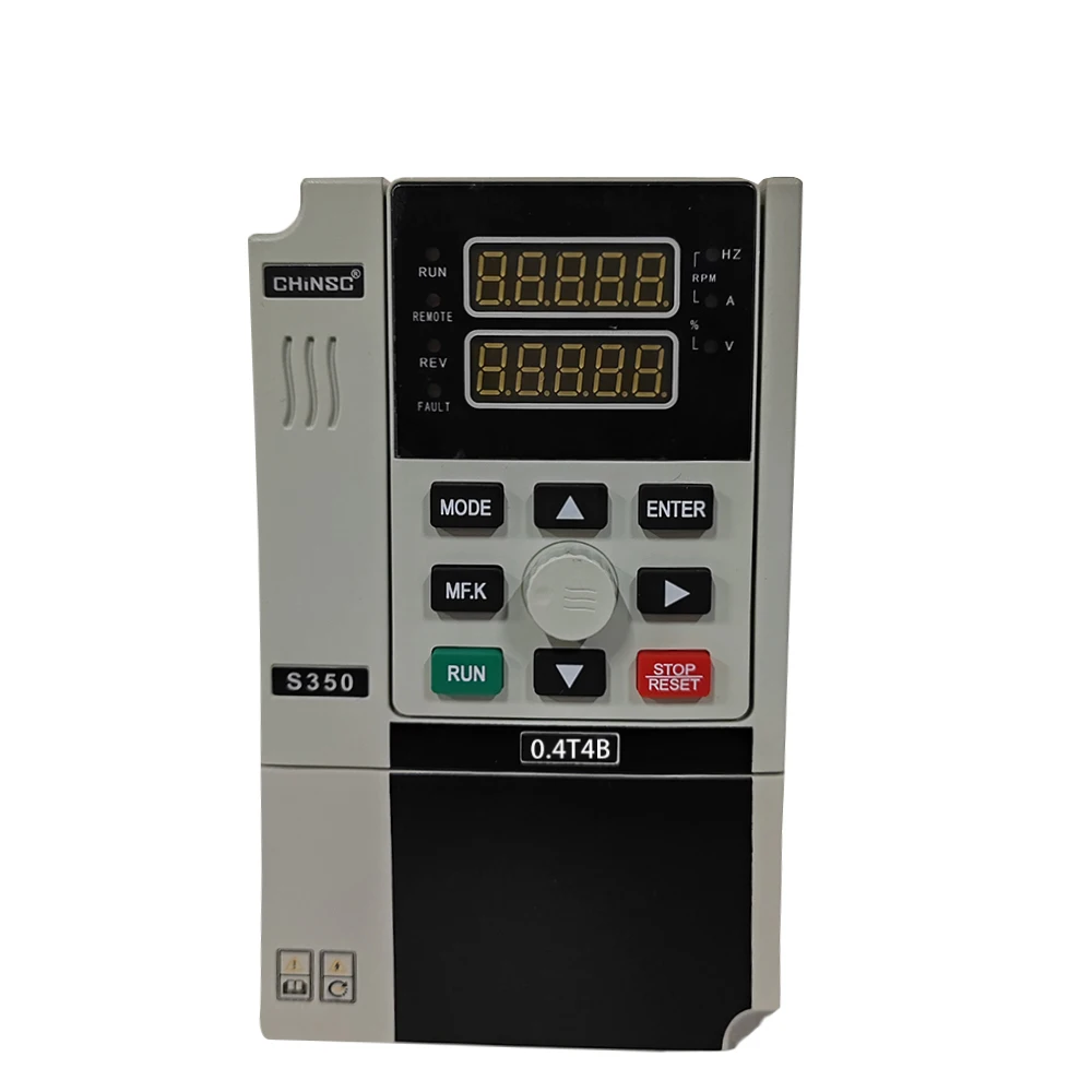 S350-G0.4T4B-E 380v 220v Industrial frequency converter 0.4KW-550KW Vector Control Rated Power  for Motor Application AC Drive