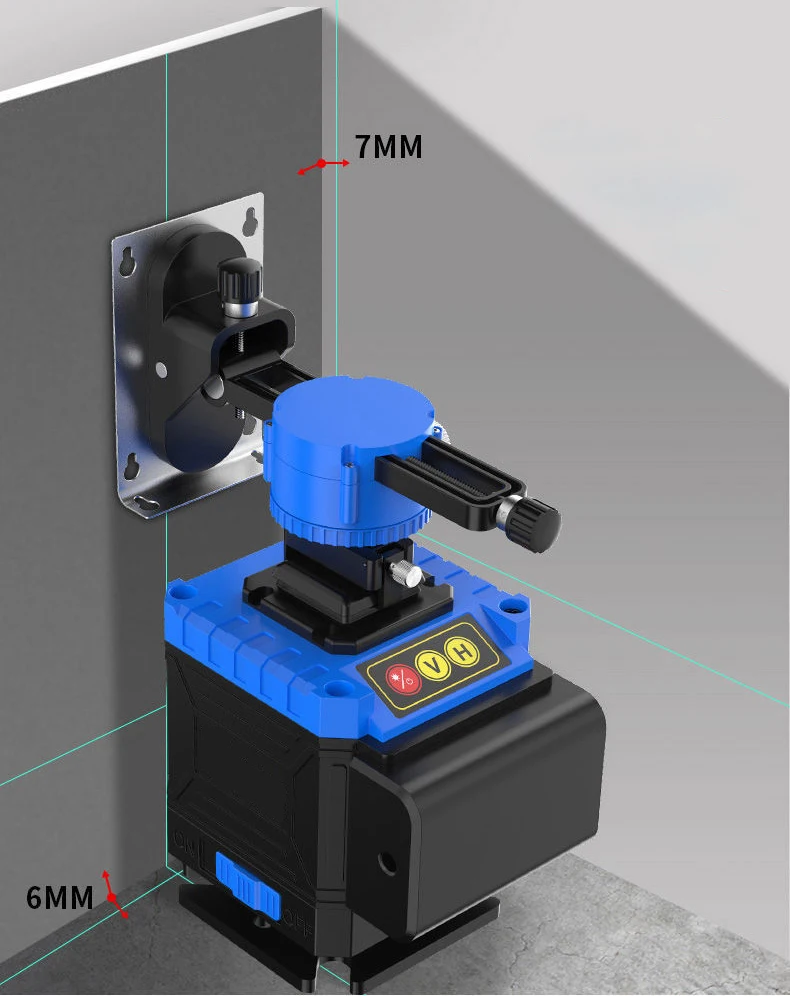360 degree rotary laser cross level 4d 16 tool green mini construction laser level self