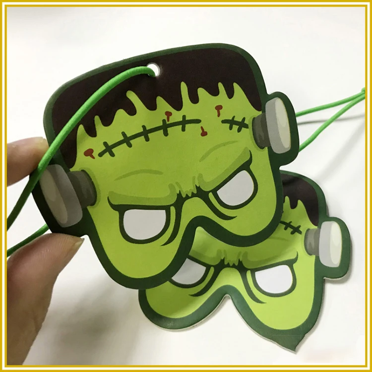 
OEM/ODM Custom Size Air Freshener Scent Perfume Hanging Paper Car Air Freshener 