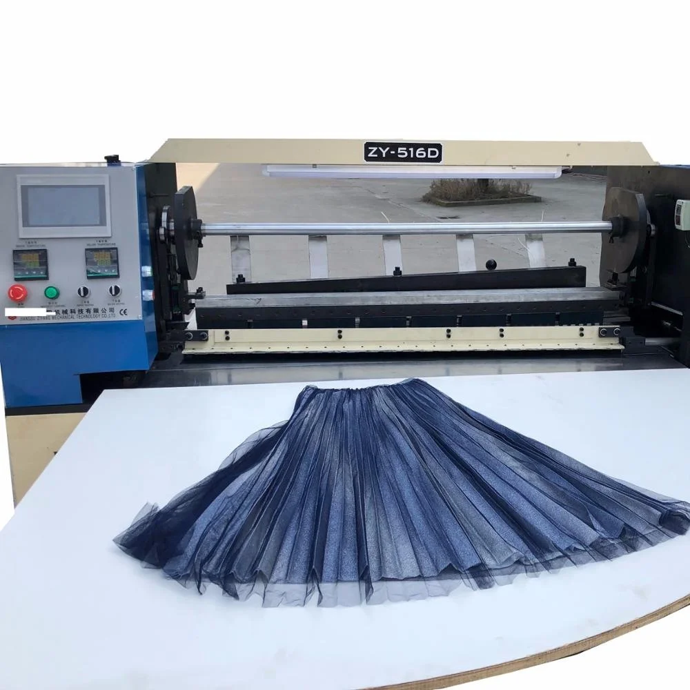 China Fan-shaped Fabric Accordion Sector Pleating Machine