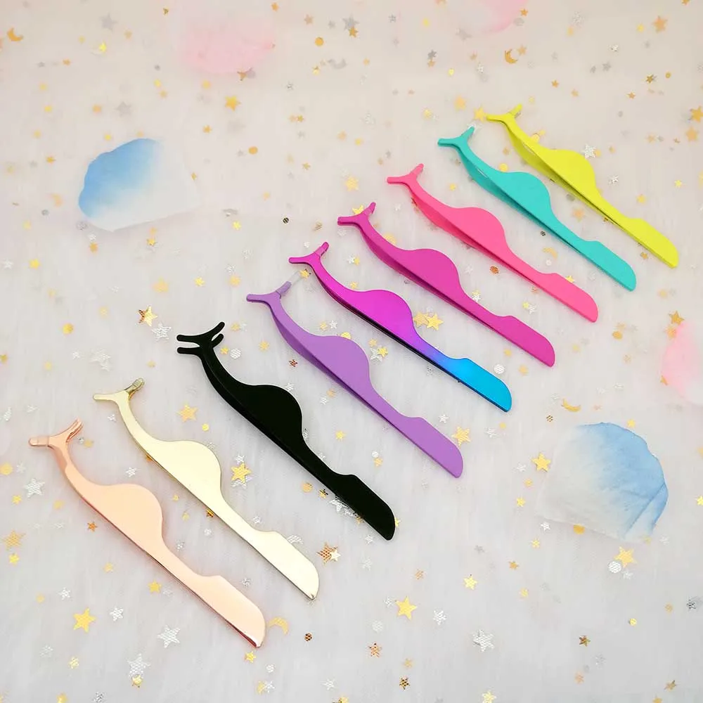 Top Grade Russian Volume Lash Extension False Eyelash Applicator Lash Extension Volume False Eyelash Tweezers