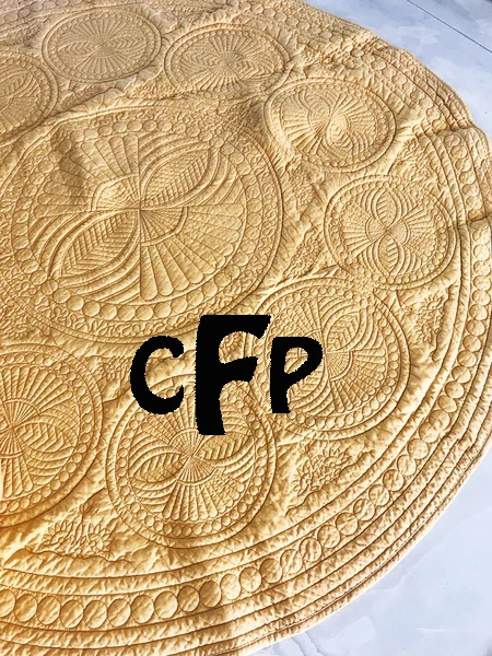 CFP A074, Детский напольный коврик, хлопковый стеганый круглый детский игровой коврик