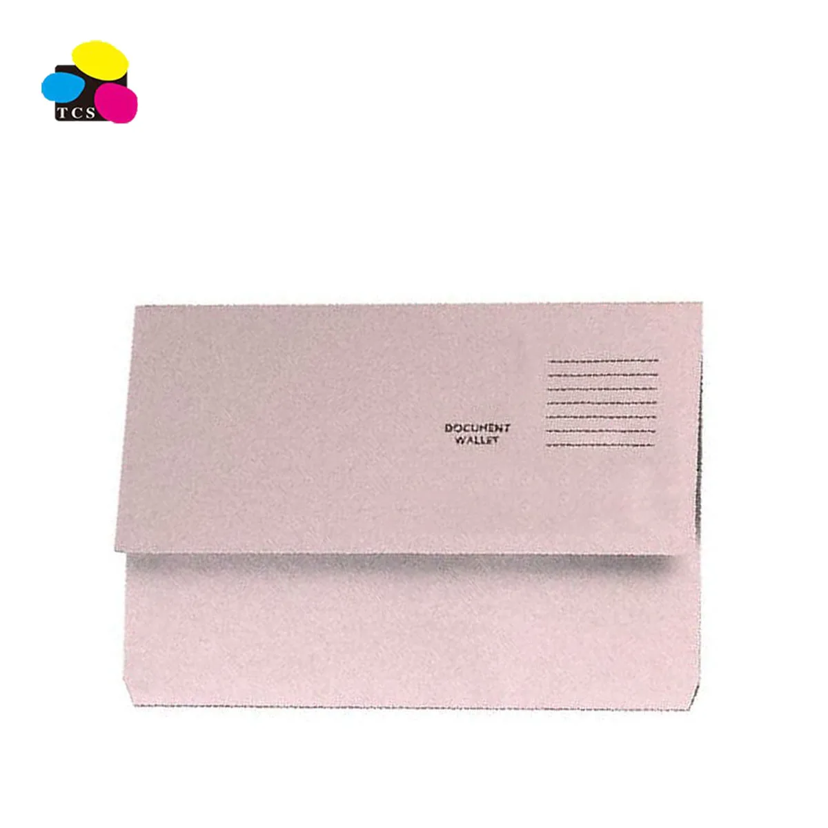 china factory Green cardboard 350x268mm Bluk sell half flap document wallet file folder